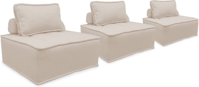 sweeek - Set van 3 modulaire fauteuils - dao