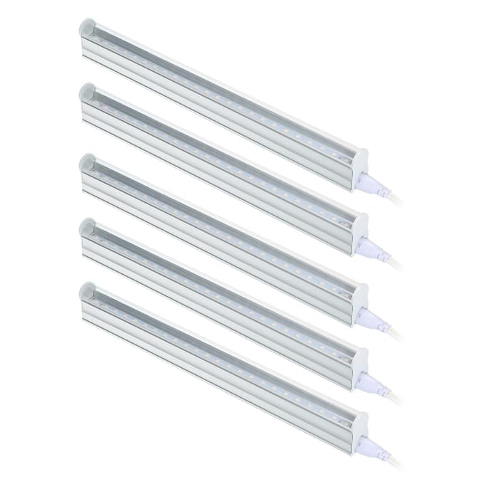 5-pack LED-groeilichtstrips 5W T5-buis LED voor planten Hoog rendement Geïntegreerd armatuur Uitschuifbaar 24 white