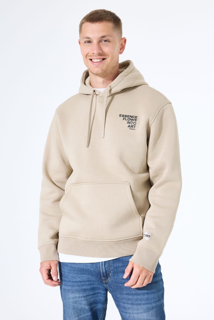 Chief Heren Sweater Bruin - Maat S