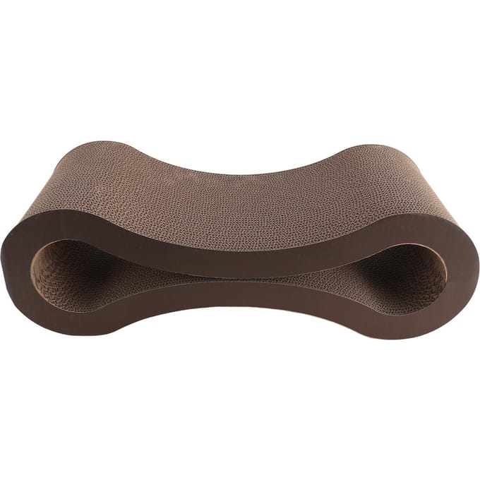 Krabpaal Lounger Meubels Beschermen Golfkartonnen Krabkarton Bed Extra Dik Ergonomische Krabmat koffie
