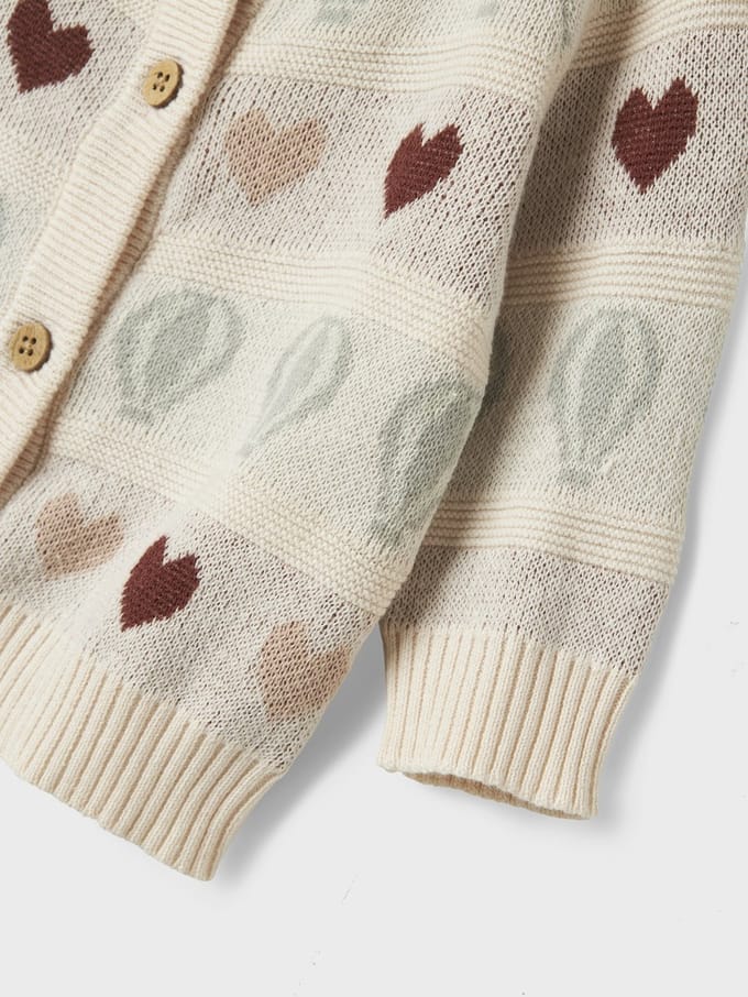 NAME IT - NBFLAMAI KNY LS KNIT CARD LIL - Baby - Cardigans