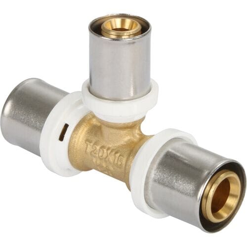 Fixomultix pers T-stuk verloop 20x16x20mm