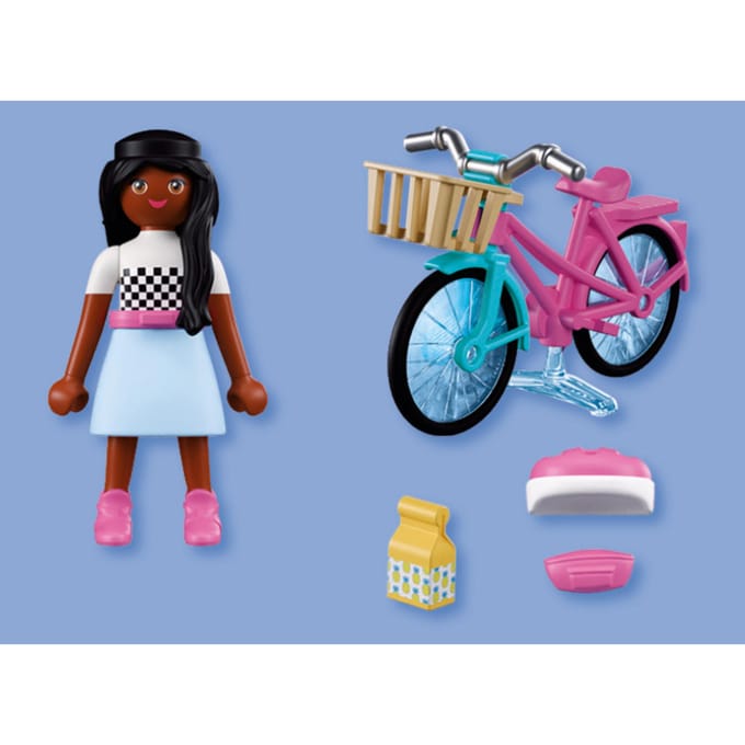 PLAYMOBIL – 72125 – Barbie set – Brooklyn en fiets