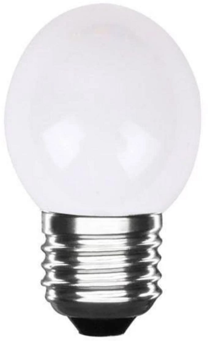 LED Kogellamp E27 Wit - 300 lumen - 3W - IP20 - G45 - 230V