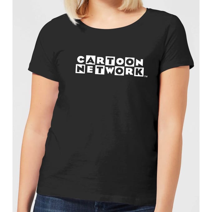 Cartoon Network Logo Women's T-Shirt - Black - 3XL
