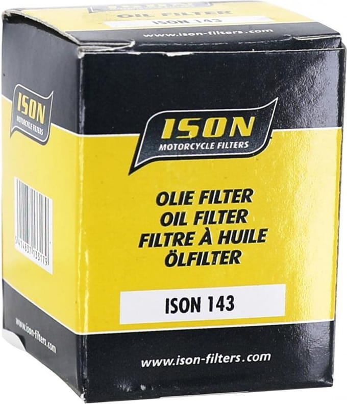 Oliefilter ISON voor Motor Yamaha 200 TW 1996 tot 2002 Nieuw