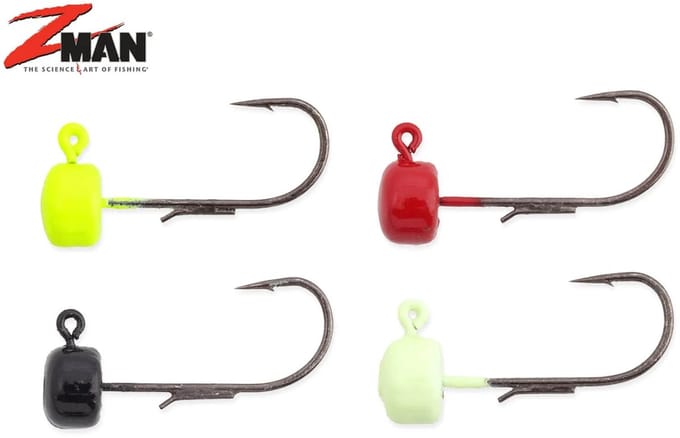 Z-Man Micro Finesse ShroomZ Jigkoppen Zwart / 0.9g - #6