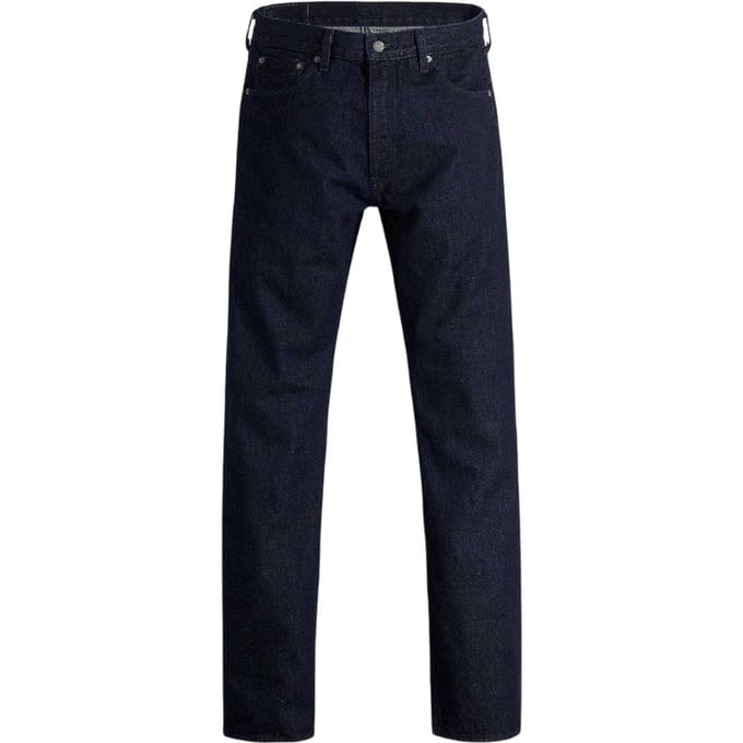 Levis Heren 5 Pockets Rechte Jeans (Zwart)