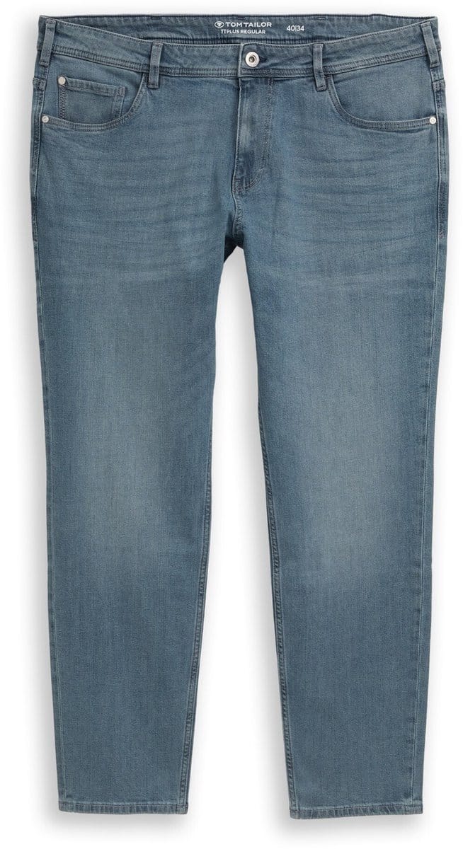 Tom Tailor - Plus Size - TTPLUS REGULAR jeans - Maat 42/32 - light stone blue grey denim