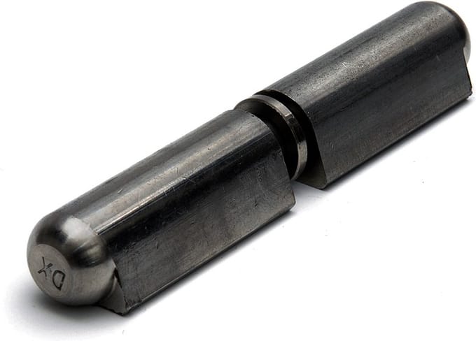 Dulimex Aanlaspaumelle - 120x16mm - RVS pen/RVS ring - RVS (AISI 304)