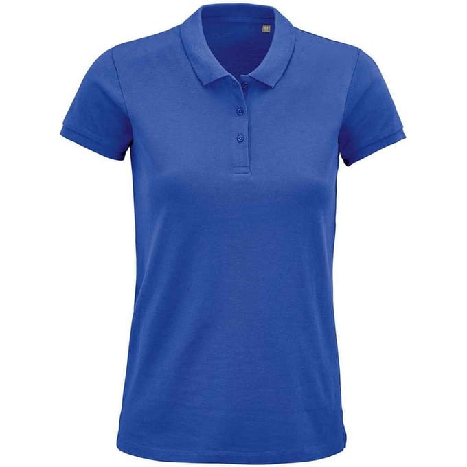 SOLS Dames/dames Planet Organic Polo Shirt (Koningsblauw)