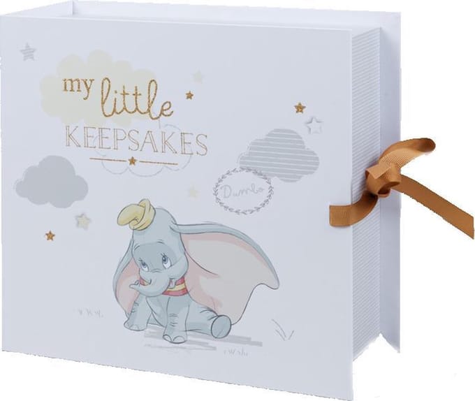 Disney - Dumbo - baby Keepsake Box - Herinneringen Verzamel box - Baby Kado