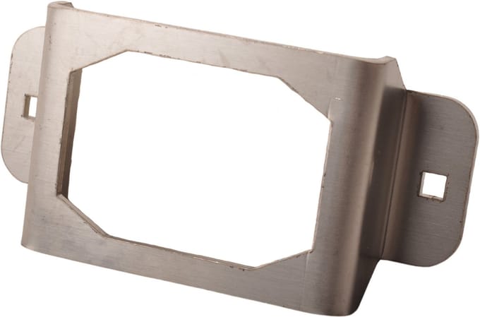 Beschermrek Aspöck Flexipoint - Geschikt voor Flexipoint achterlichten - RVS - 130x64x27 mm