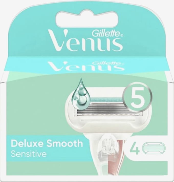 Gillette Venus Scheermesjes Deluxe Smooth Sensitive 4 stuks