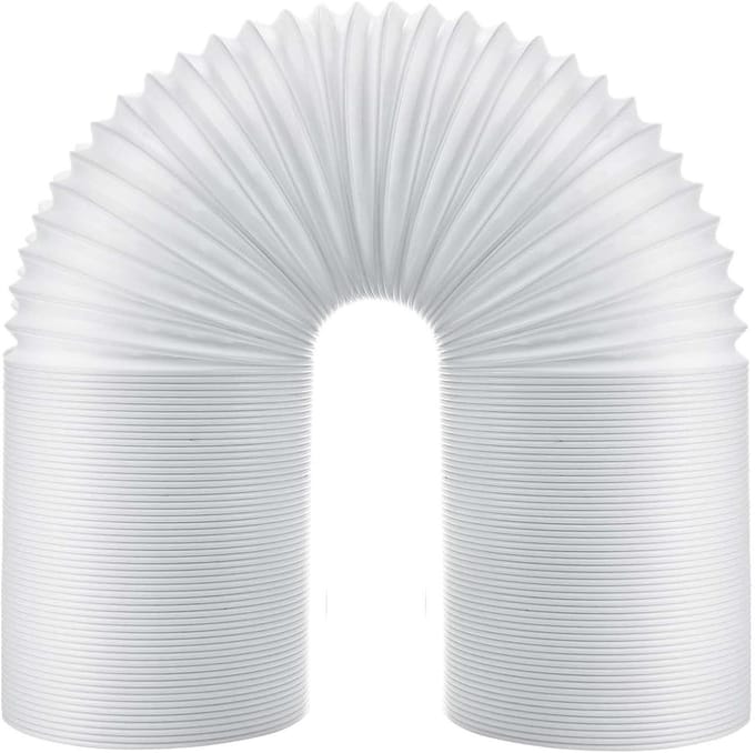 Airconditioner Afvoerslang - Mobiele Airco Slang - Efficiënte Ventilatie - Brede Compatibiliteit - 15 cm Diameter - Wit