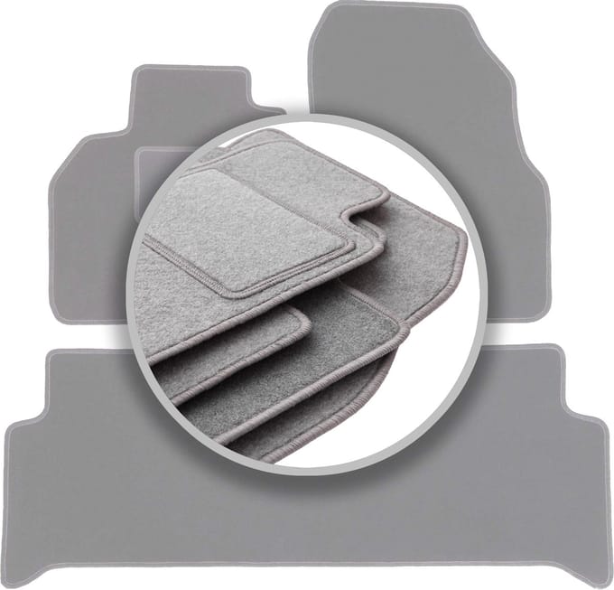 Automatten asgrijs voor: Renault Grand Scenic II minivan (2003-2009)