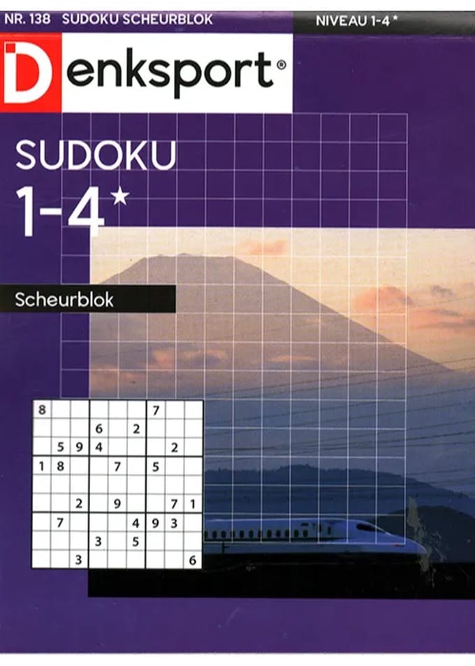 Denksport Sudoku Scheurblok - 138 2025