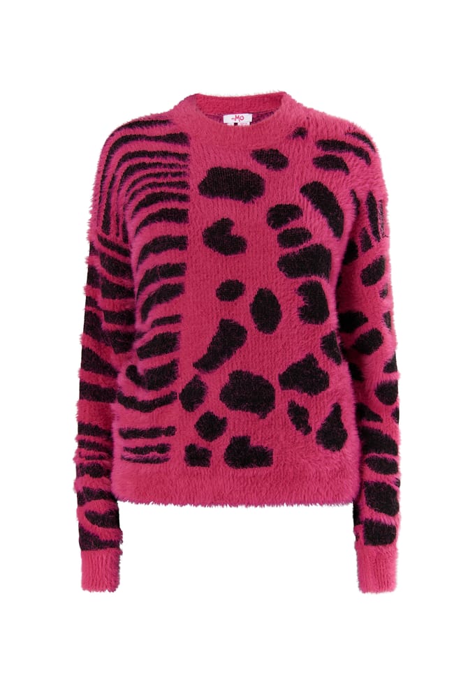 Mymo Gebreide trui Dames roze