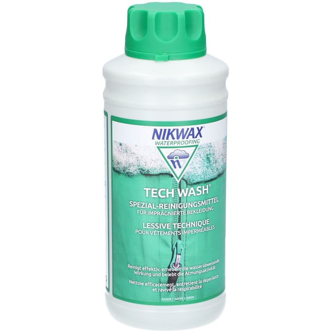 Nikwax Tech Wash  - wasmiddel voor waterafstotend materiaal - 1 liter