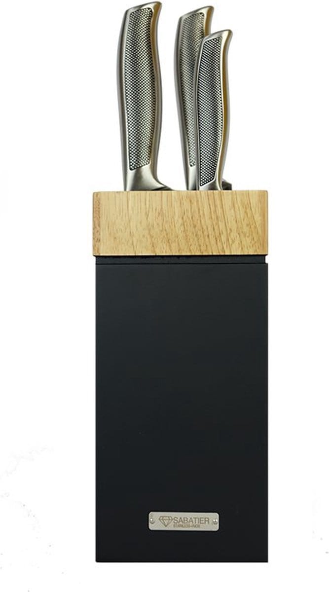 Diamant Sabatier Riyouri messenblok - 3-delig messenset - Zwart