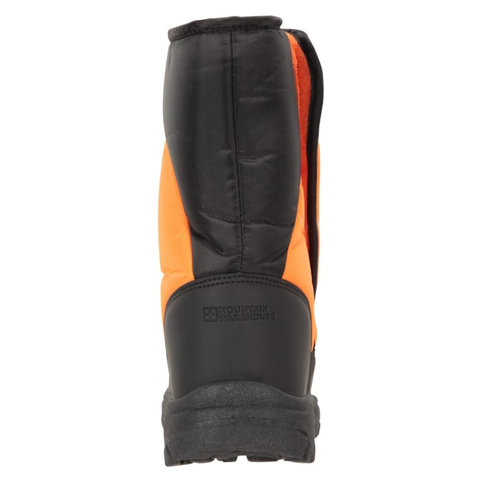 Mountain Warehouse Kinderen/Kinderen Caribou Adaptieve Gestreepte Snowboots (Oranje)
