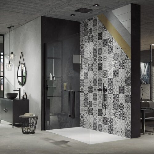HÜPPE EasyStyle wall paneling 100 x 255 cm ES011341A