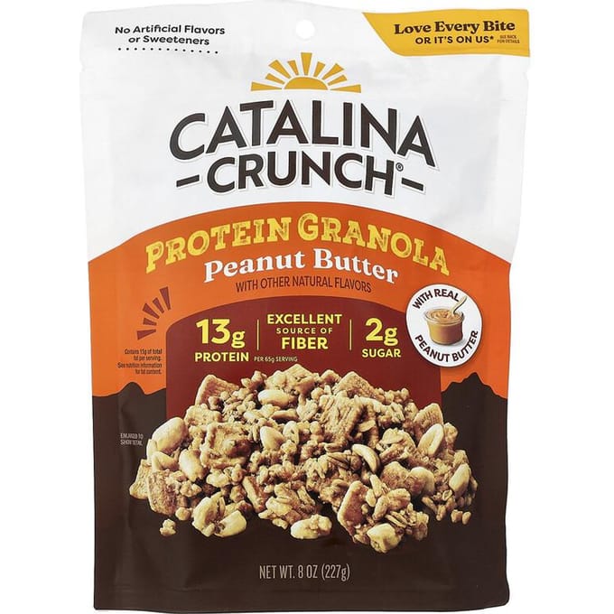 Granola protéiné, Beurre de cacahuète, 8 oz (227g)