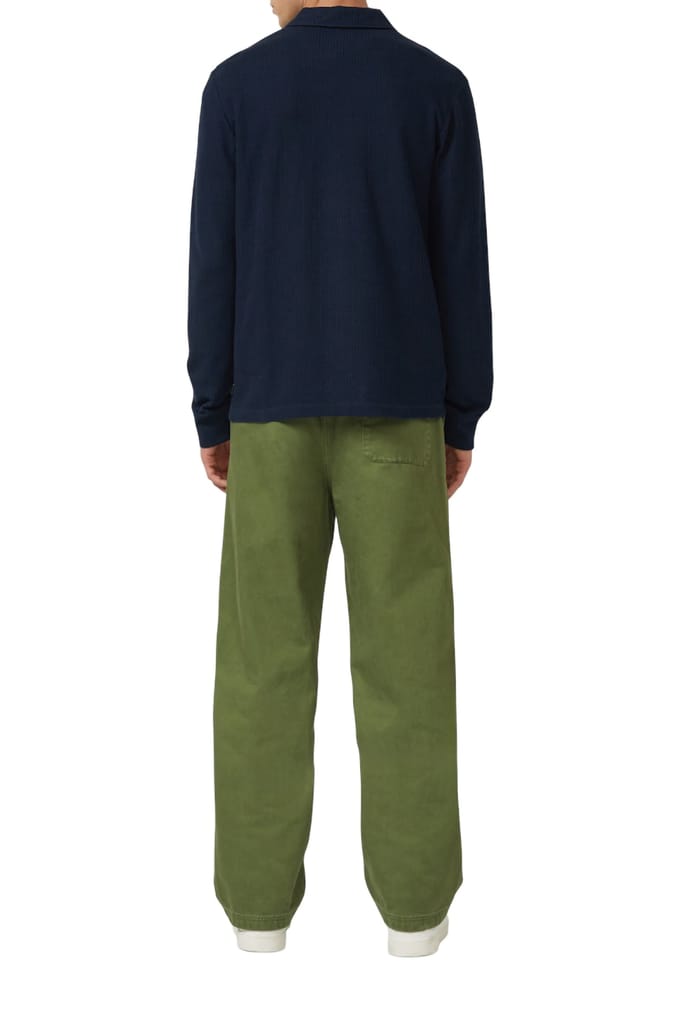 s.Oliver - male - Gestructureerd katoenen poloshirt met relaxte pasvorm