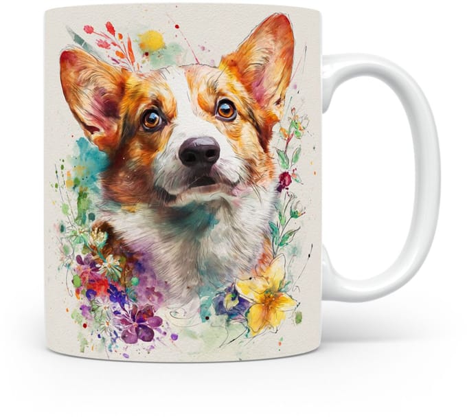 Beker Cardigan Welsh Corgi