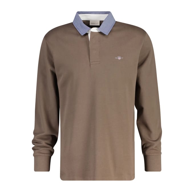 Polo met lange mouwen Gant Classic Heavy Rugger