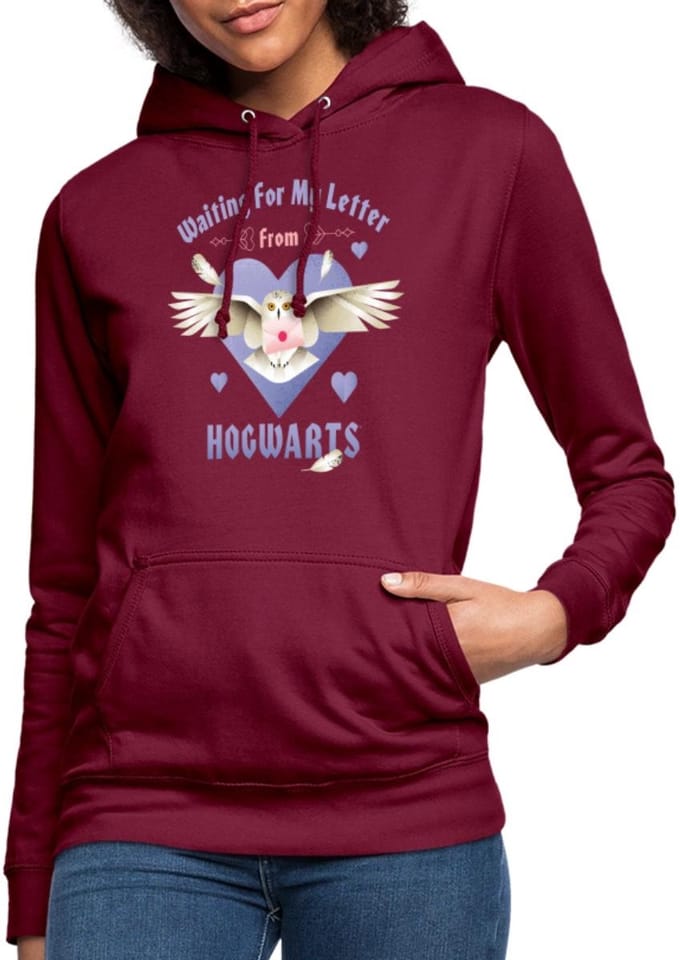 Harry Potter Waiting For My Letter From Hogwarts Hoodie Dames