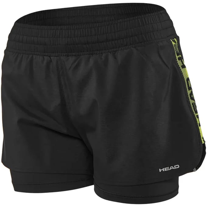 Head Advantage Vrouwen Zwart Tennisshort