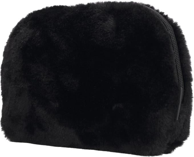 Beagles Barakaldo Toilettas - Pouch - Fur - Bont - Etui - Zwart
