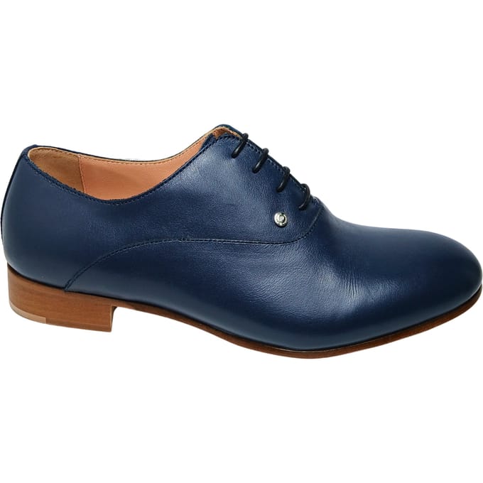 sa10202C9esof750 Pollini Blauw leer voor vrouwen