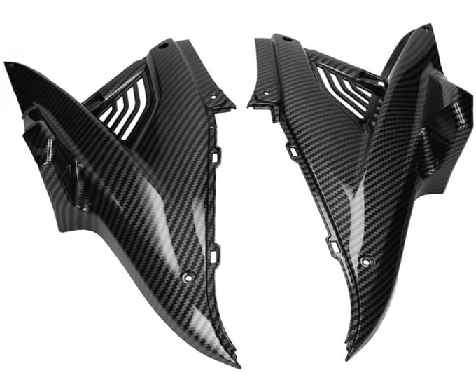 Mezoly zijschermen set voor MBK Nitro, Yamaha Aerox carbon