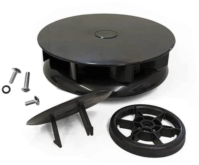 Draaibare dakventilator met laag profiel voor bus, camper, caravan en boot