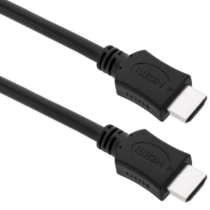 BeMatik - HDMI 1.4-kabel HDMI-A type mannelijk naar HDMI-A mannelijk 2 m