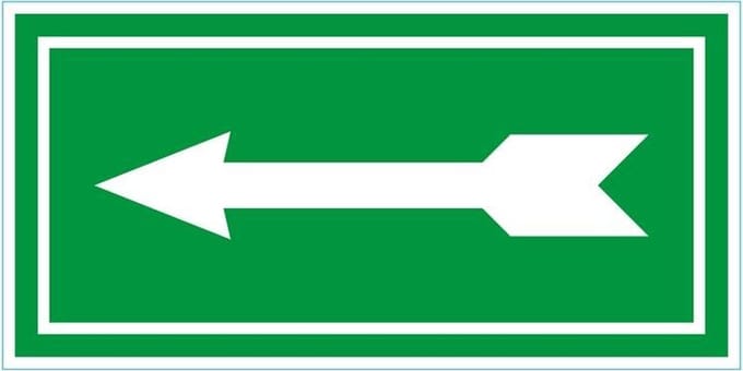Pickup Pictogram 30x15 cm - Voie