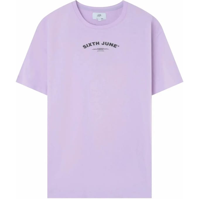 T-shirt Sixth June Curved Logo Backprint