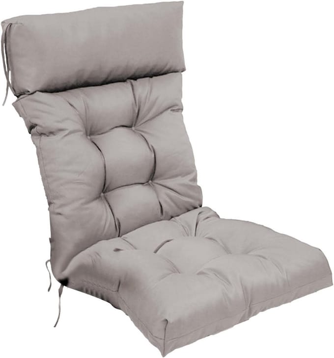 Luxe Tuinstoelkussen 125x55cm voor Schommelstoel en Ligstoel - Hoog Model
