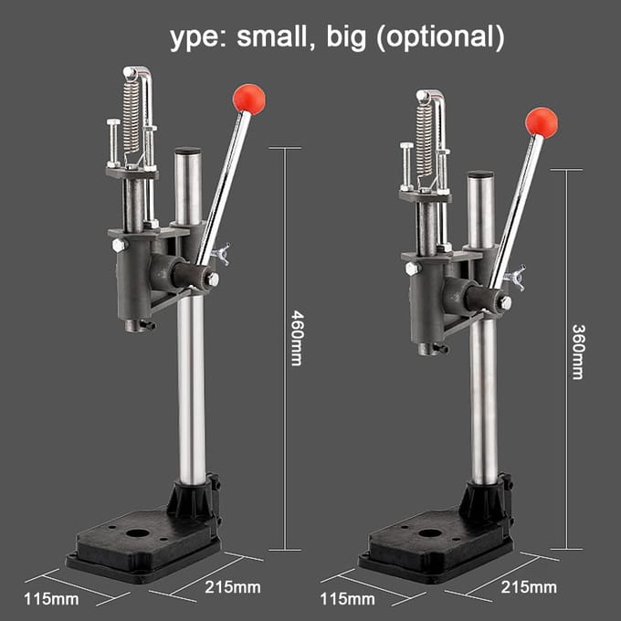 Kleine handpers ponsmachine lederen gatenpers puncher stansmachine punch tool voor veelkleurig