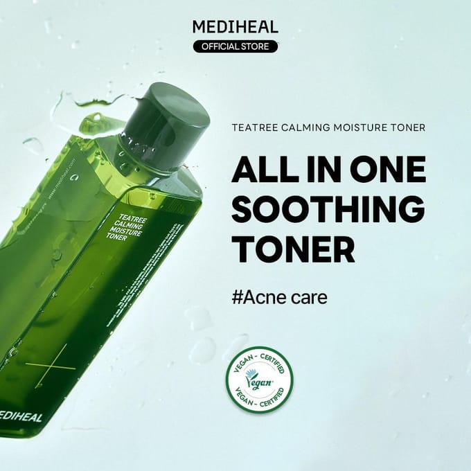 Mediheal The Tea Tree Kalmerende Toner 350ml AUTHENTIEKE WINKEL black