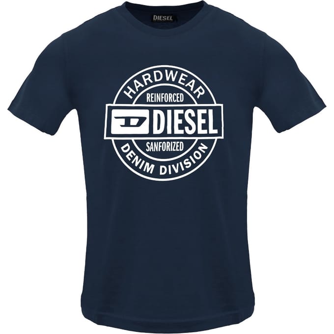 Diesel Hardware Circle Logo Total Eclipse T-shirt