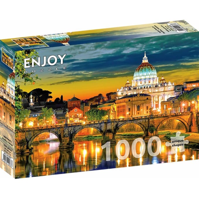 Enjoy Puzzle legpuzzel Saint Peter's Basilica Vaticaan - 1000 stukjes.