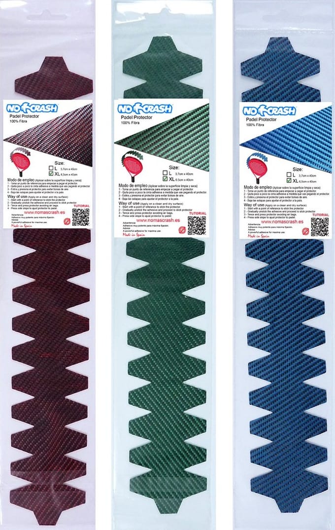 No-Crash Padel Protection tape groen XL