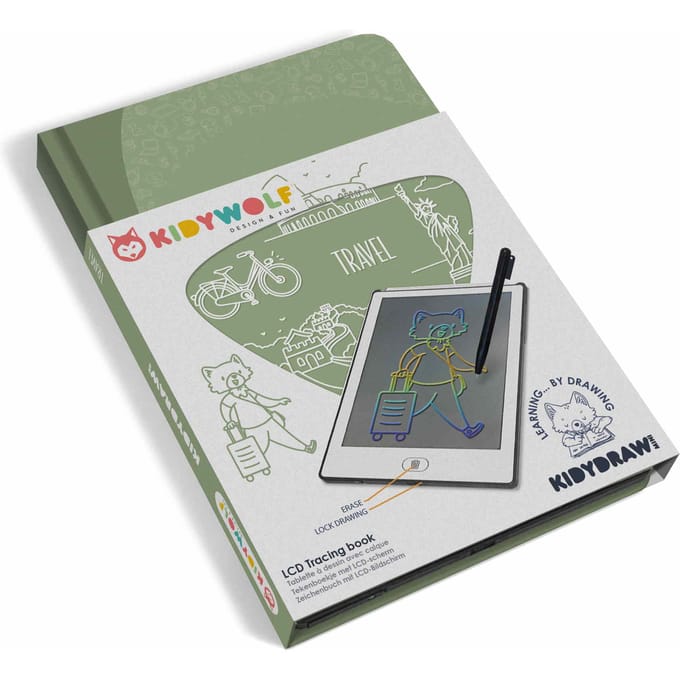 Kidywolf Kidydraw Mini tekentablet travel 5 jr+