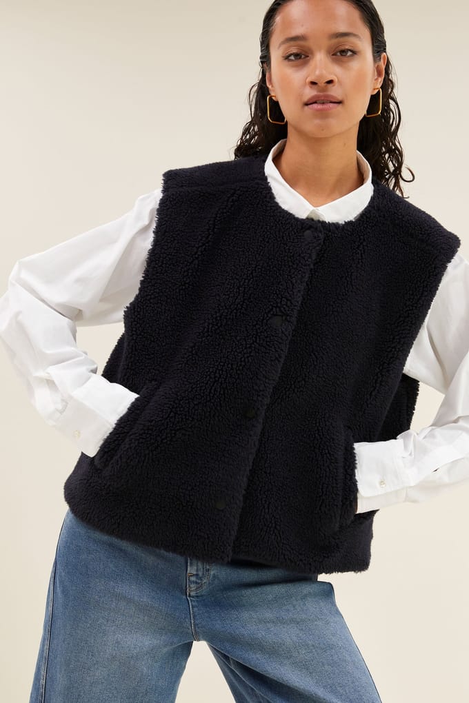 By-Bar Noel Jacket Midnight Größe: M | Gilets Outlet | Damen