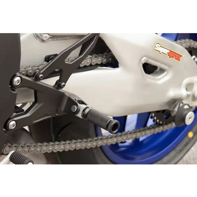 Paar complete achterste voetsteunkits LSL R6 03-/R1 04