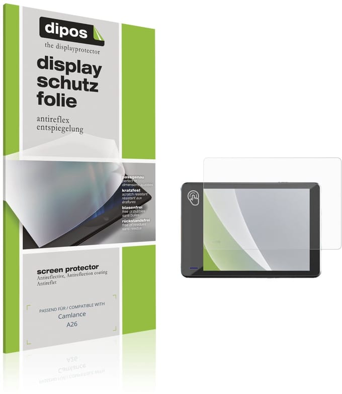dipos – 4x Matte Beschermfolie geschikt voor Camlance A26 | Krasbestendige & antireflecterende Screenprotector Ultra-Thin
