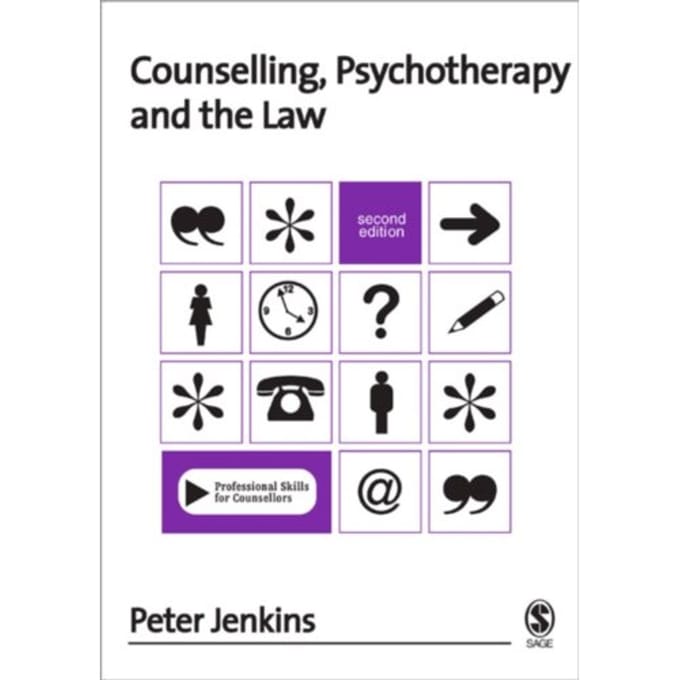 Counselling, Psychotherapy And The Law - Peter Jenkins